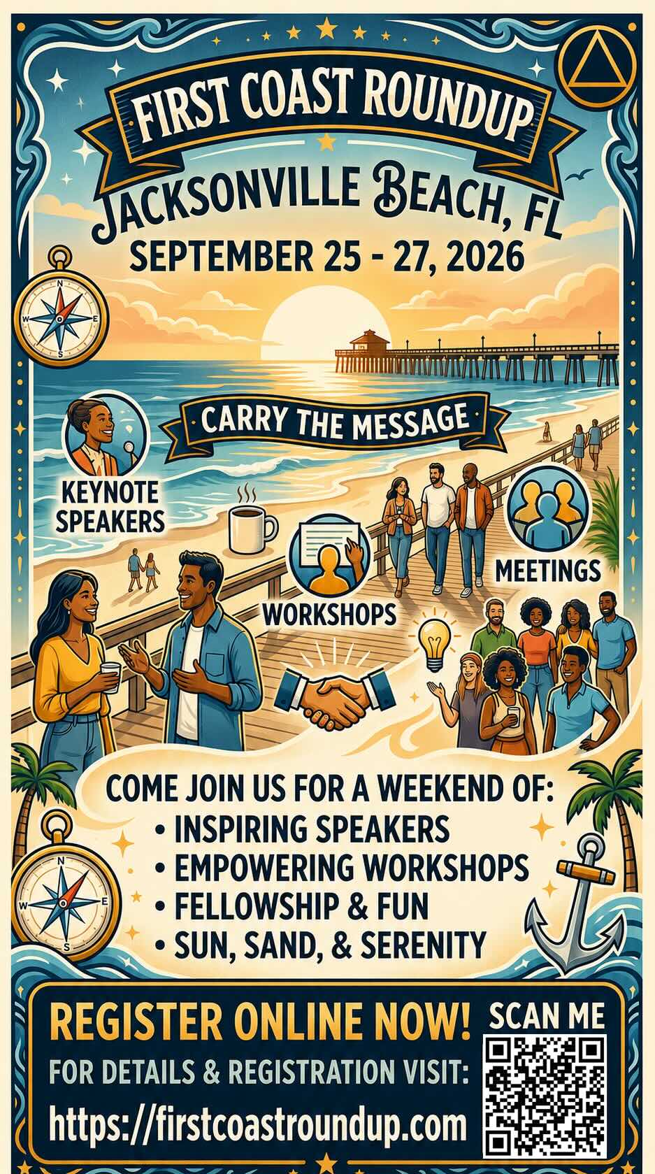 First Coast Roundup 2026 — Event Flyer